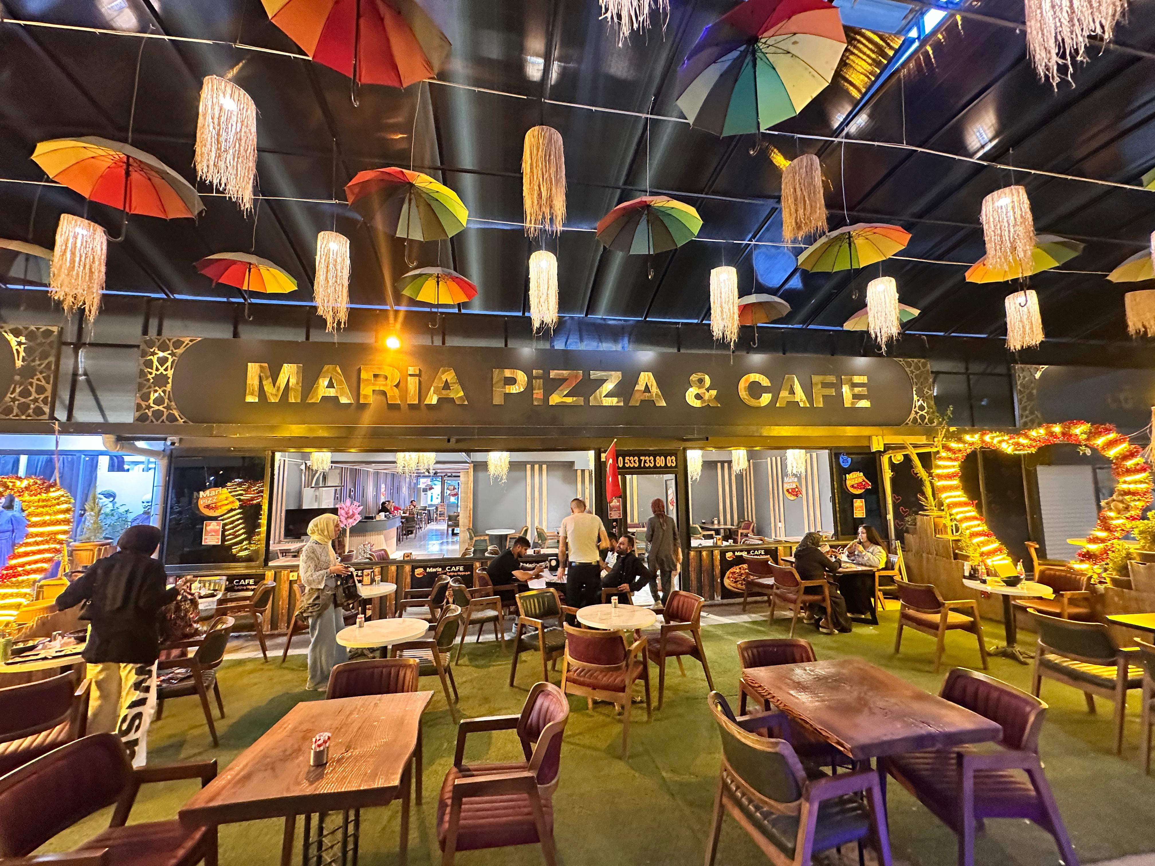 Maria Pizza Uzunçarşı Şubesi - Antakya’nın en lezzetli taş fırın pizzası ve cafe keyfi